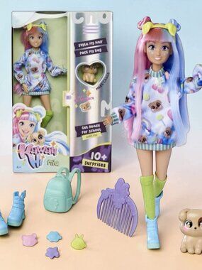 Kawaii Hi Mia Doll 10+ Surprises Cute Fashion Toy Accessories NEW